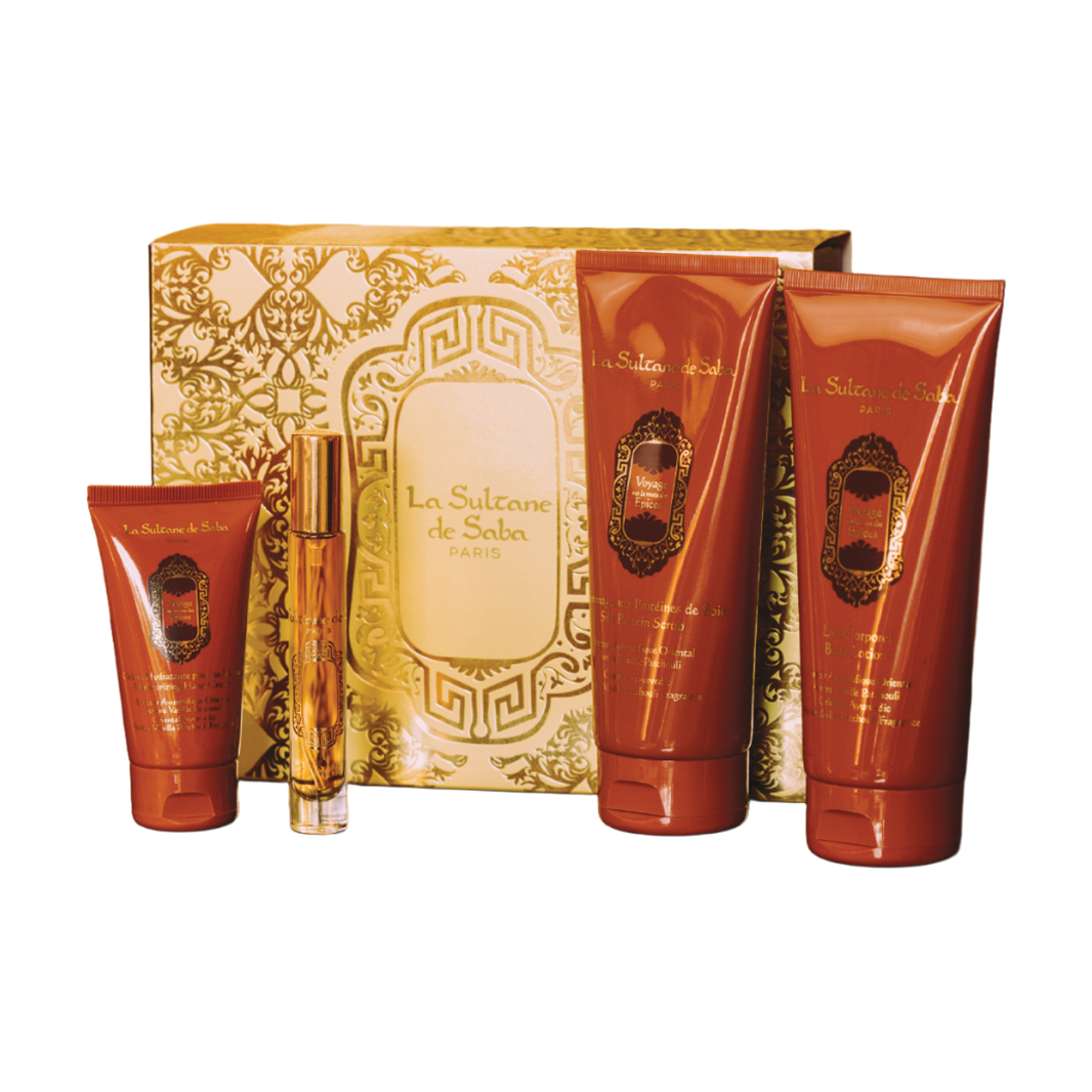 

Парфумований набір унісекс La Sultane de Saba Ayurvedique (молочко, 200 мл + крем для рук, 50 мл + скраб, 200 мл + парфумована вода, 15 мл)