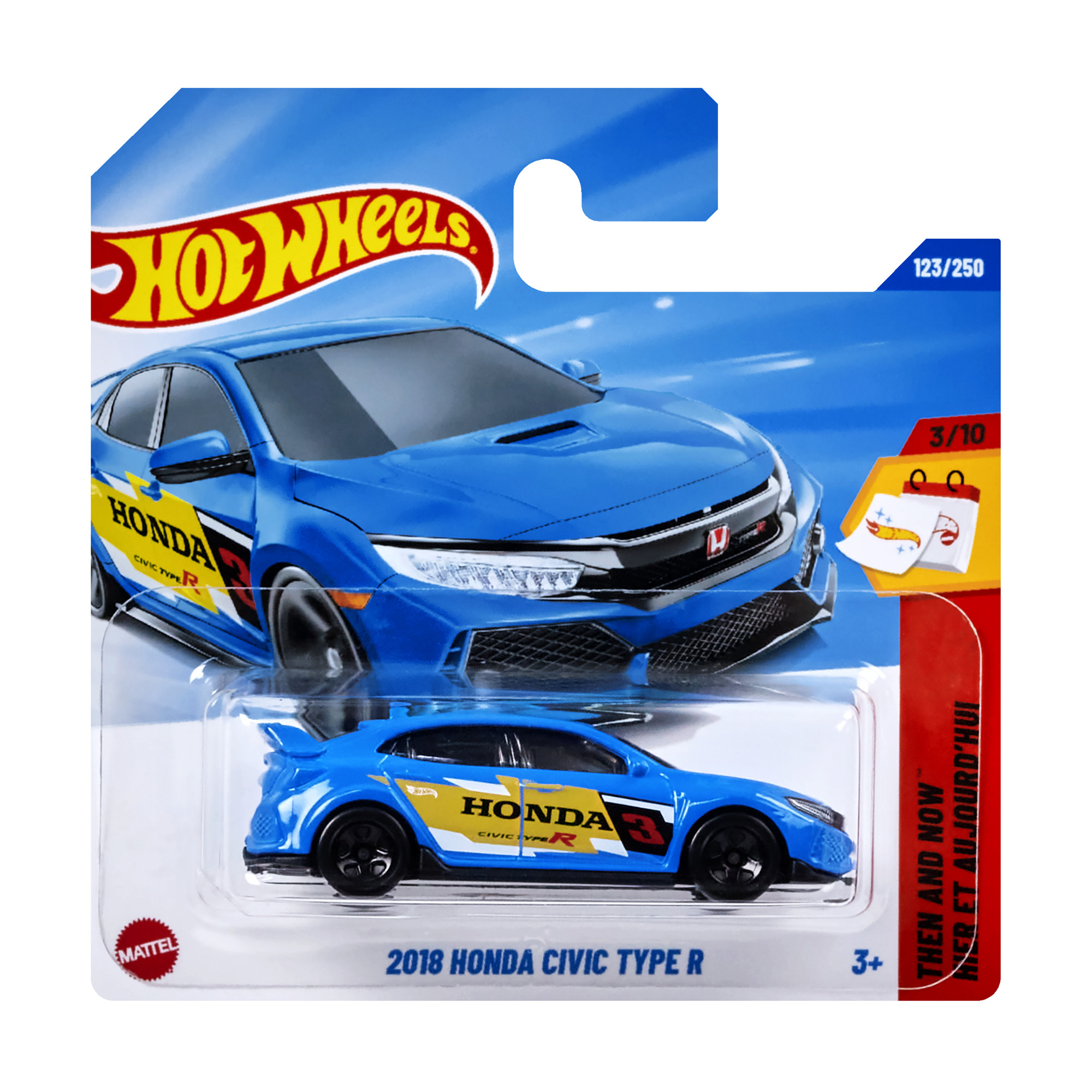 

Базовий автомобіль Hot Wheels 2018 Honda Civic Tyre R, синій, від 3 років, 11*3.5*11 см (5785)