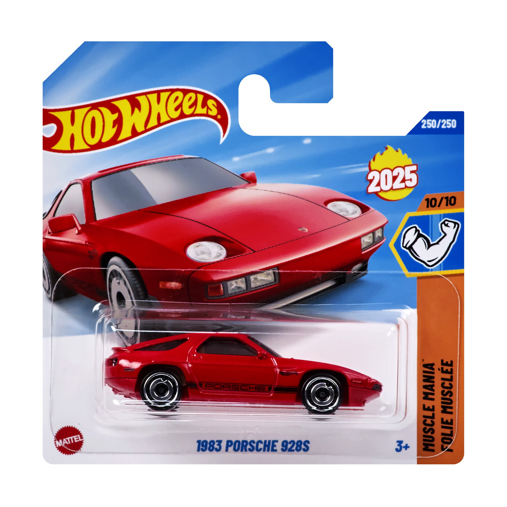 

Базовий автомобіль Hot Wheels 1983 Porsche 928S, червоний, від 3 років, 11*3.5*11 см (5785)