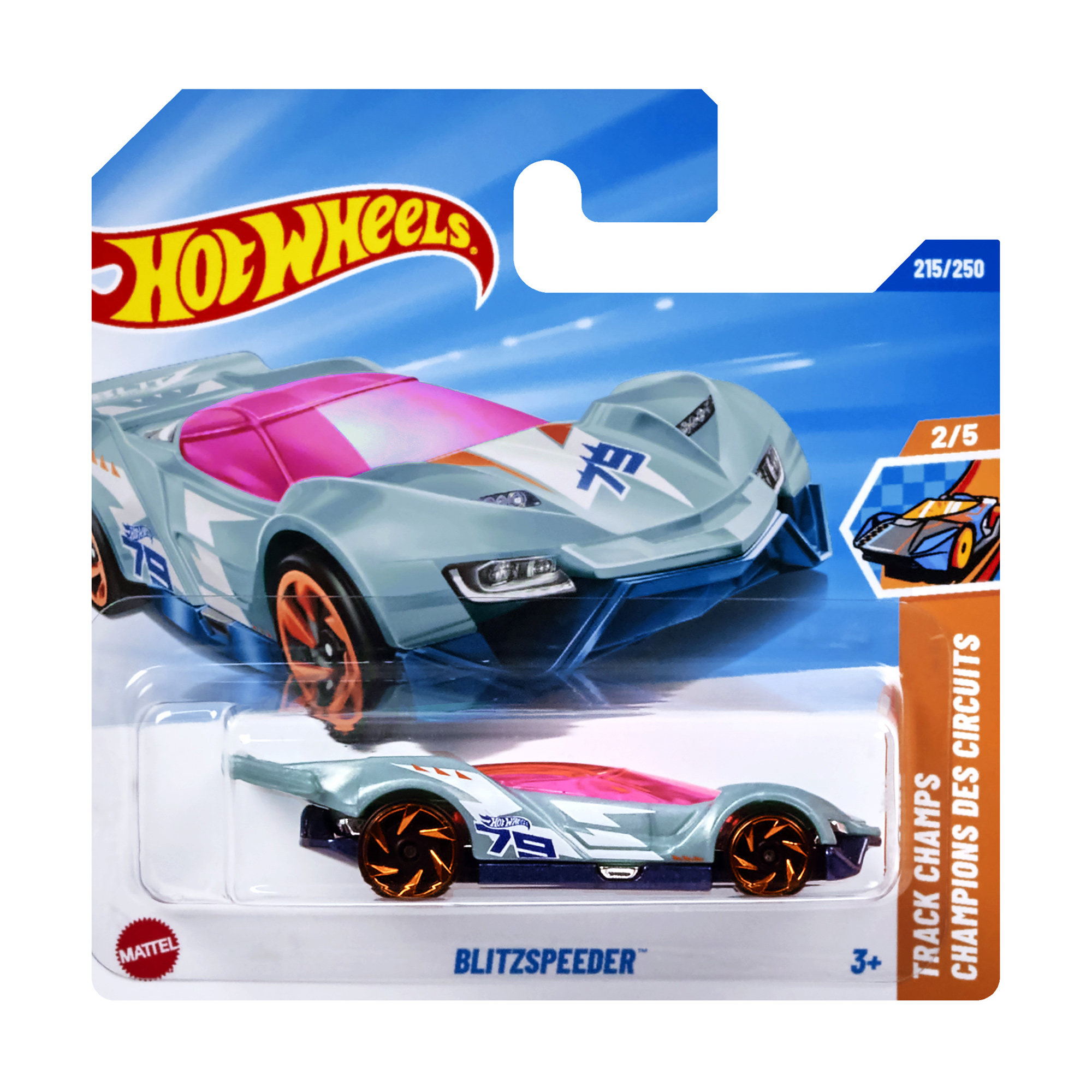 

Базовий автомобіль Hot Wheels Blitzspeeder, сіро-блакитний, від 3 років, 11*3.5*11 см (5785)