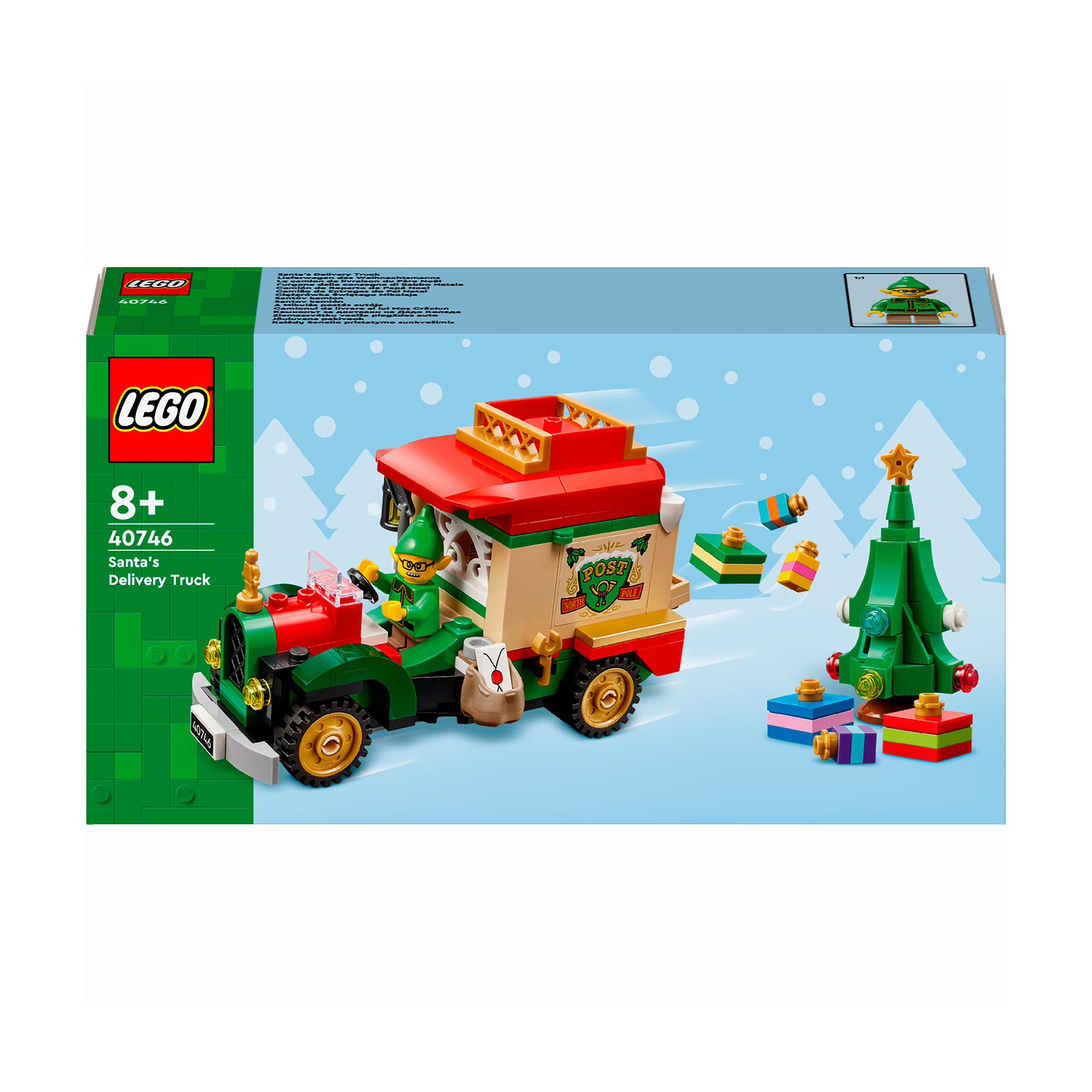 

Конструктор LEGO Вантажівка Санти, від 8 років, 224 деталі (40746)