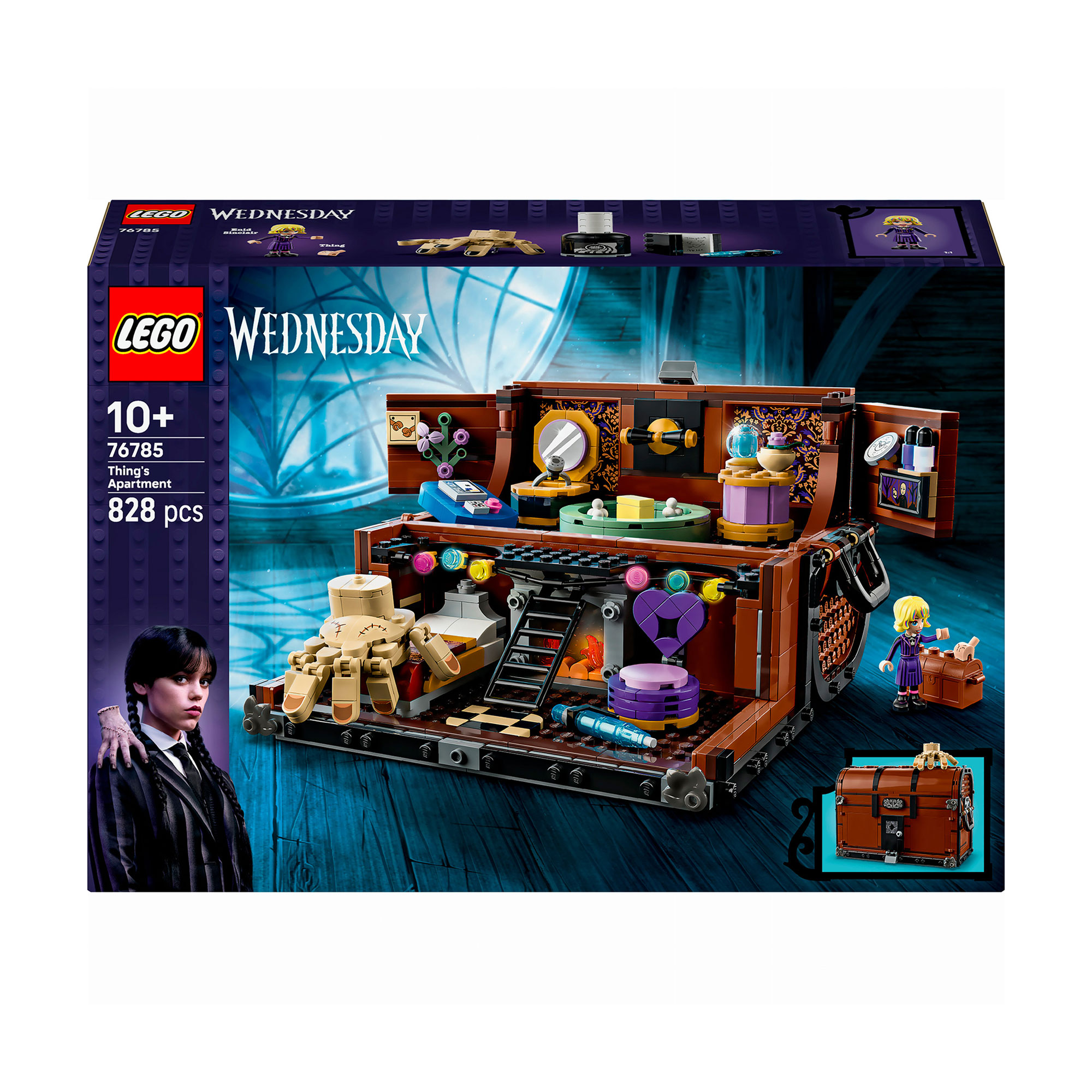 

Конструктор LEGO Wednesday: Квартира Річі, 828 деталей, від 10 років (76785)