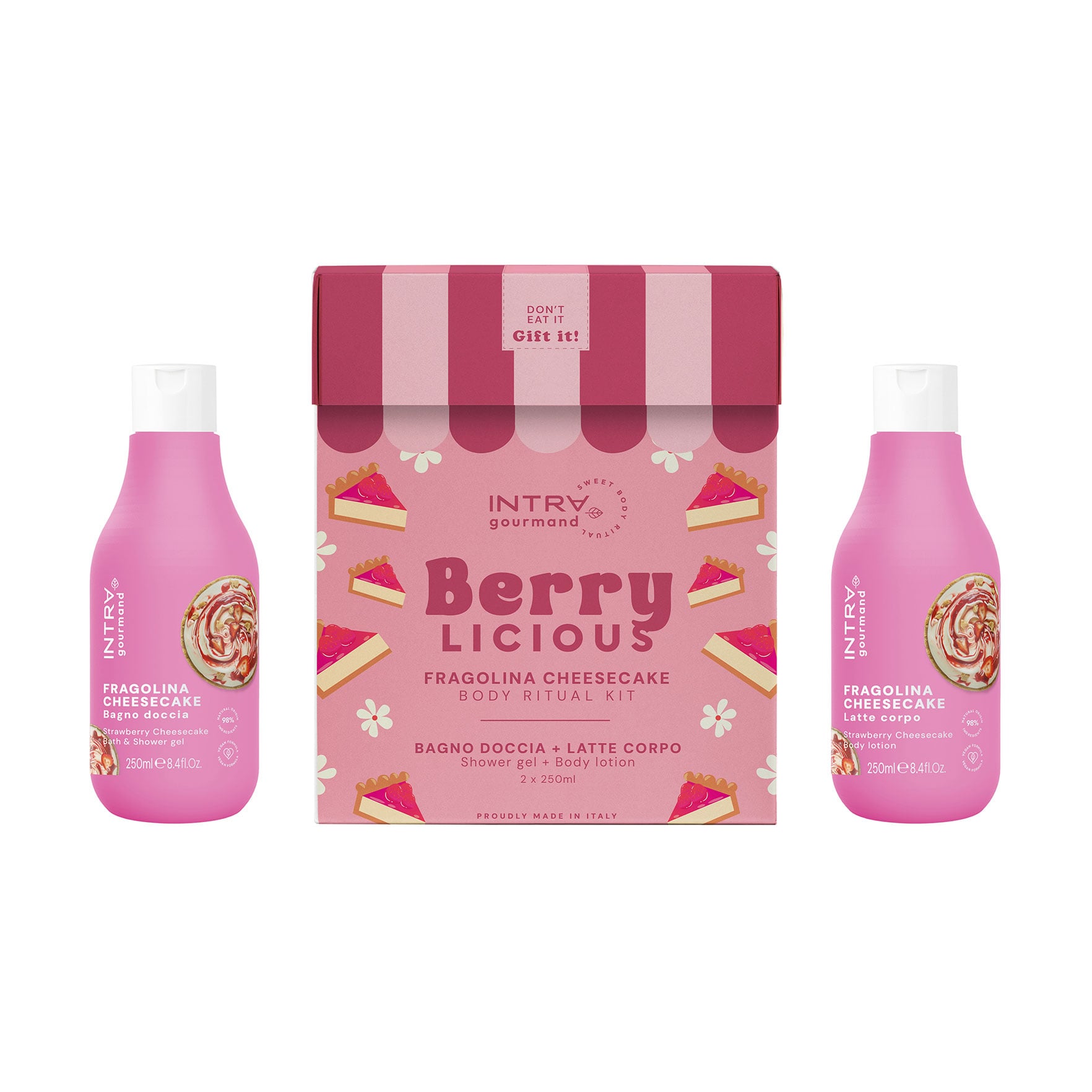 

Набір для тіла Intra Gourmand Berry Licious (гель для душу, 250 мл + лосьйон для тіла, 250 мл)