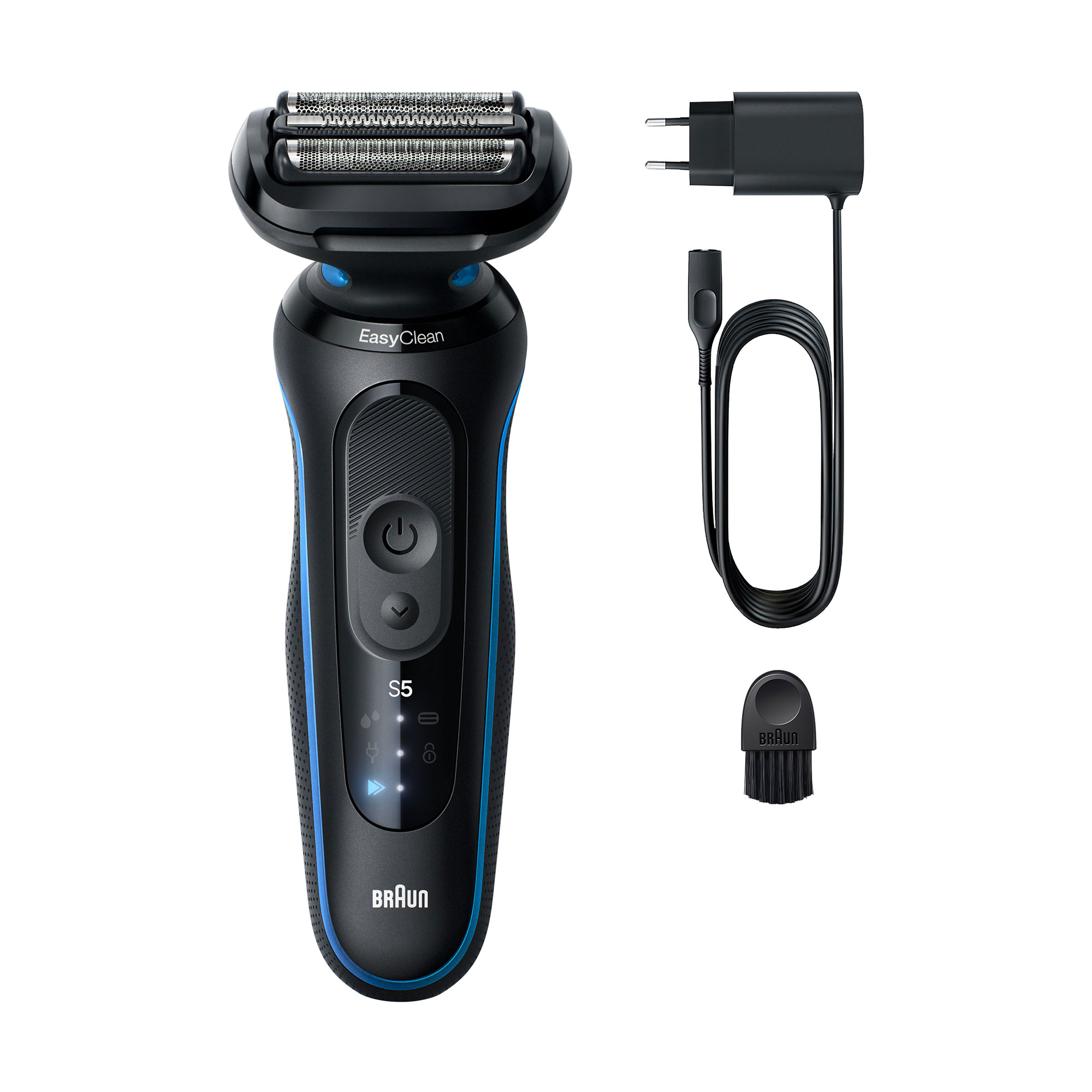 

Електробритва Braun Series 5 52-B1000S, блакитна