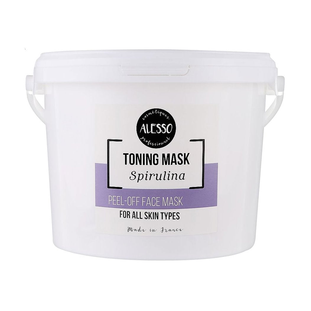

Альгінатка маска для обличчя Alesso Professionnel Toning Spirulina Mask, 1 кг