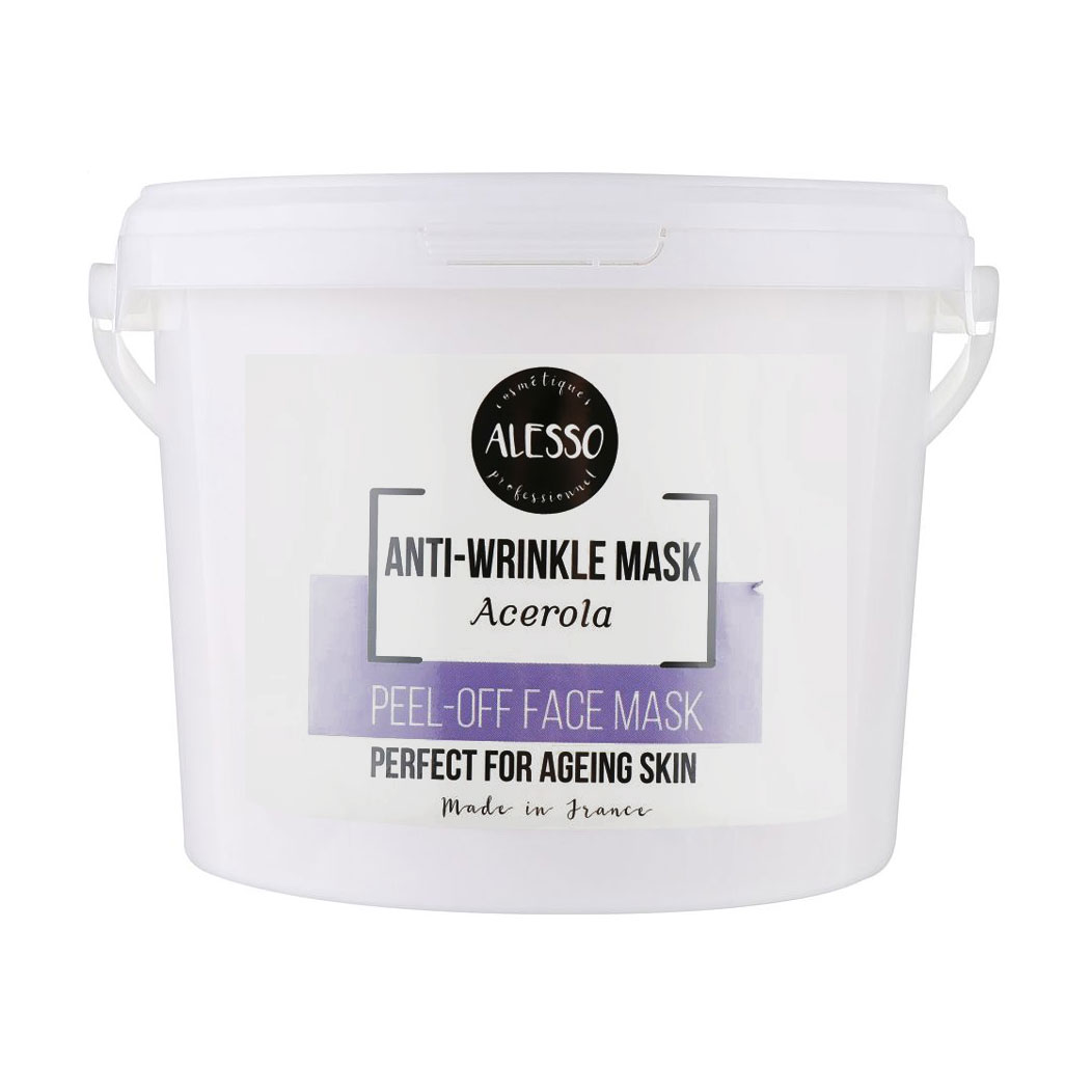 

Альгінатка маска для обличчя Alesso Professionnel Anti-Wrinkle Acerola Mask, 1 кг