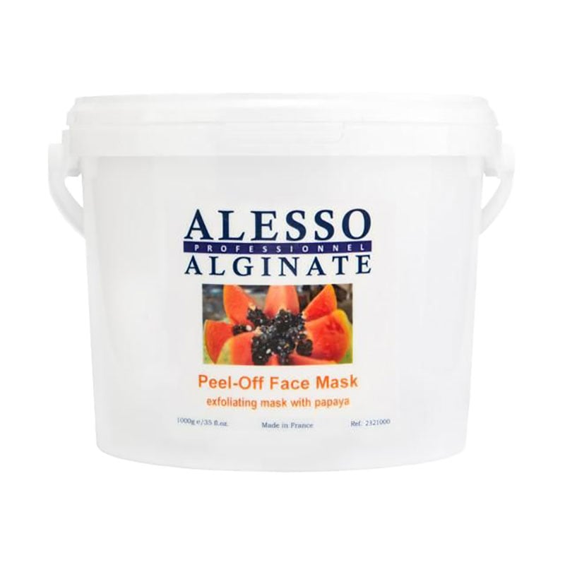 

Альгінатка маска для обличчя Alesso Professionnel Peel-Off Face Mask Exfoliating With Papaya, 1 кг