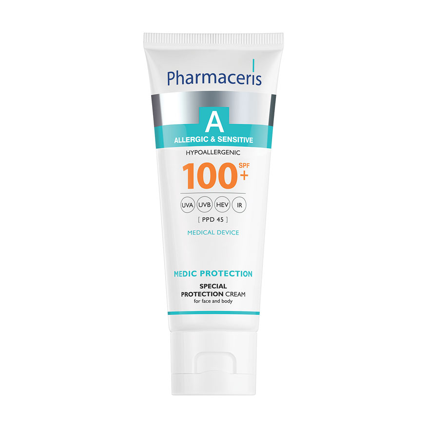 

Сонцезахисний крем для обличчя Pharmaceris A Medic Protection Special Protection Cream SPF 100+, 75 мл
