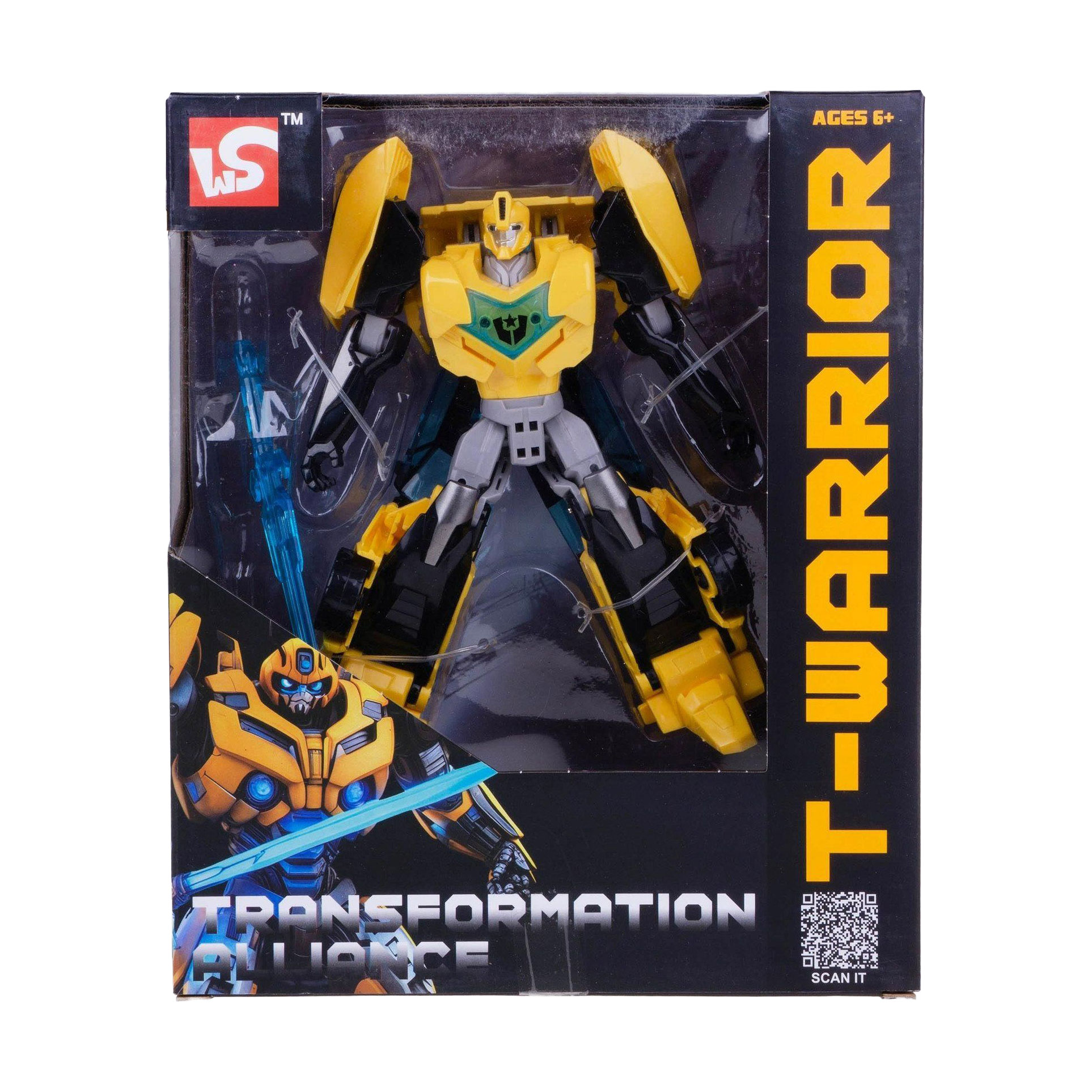 

Дитяча іграшка-трансформер YG Toys T-Warrior в коробці, від 6 років, 26.5*22*9.8 см (L8018-2)