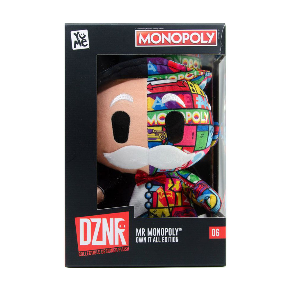 

Колекційна м'яка іграшка YUME Mr Monopoly Містер Монополія, від 3 років (19495)