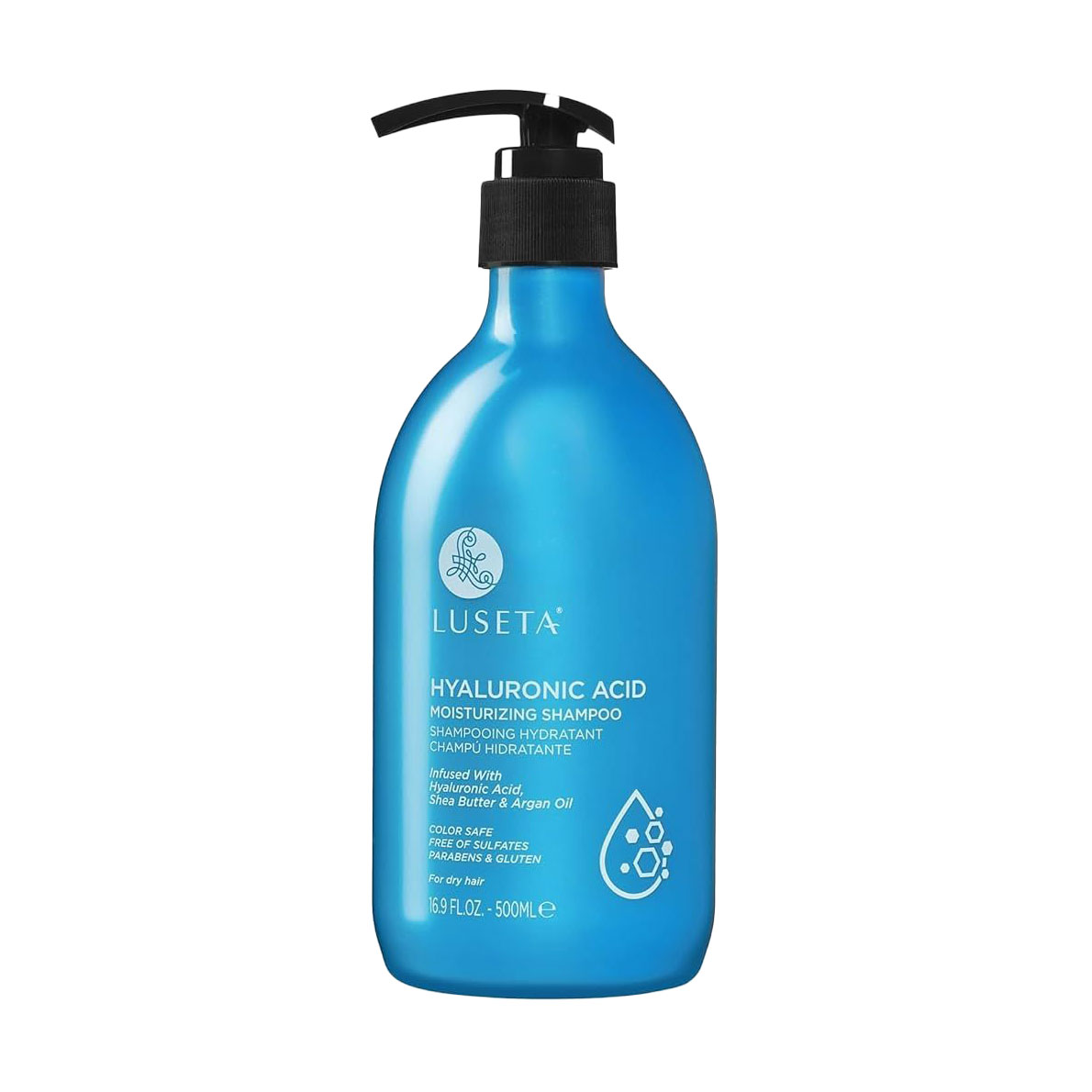 

Зволожувальний шампунь для волосся Luseta Hyaluronic Acid Moisturizing Shampoo, 500 мл