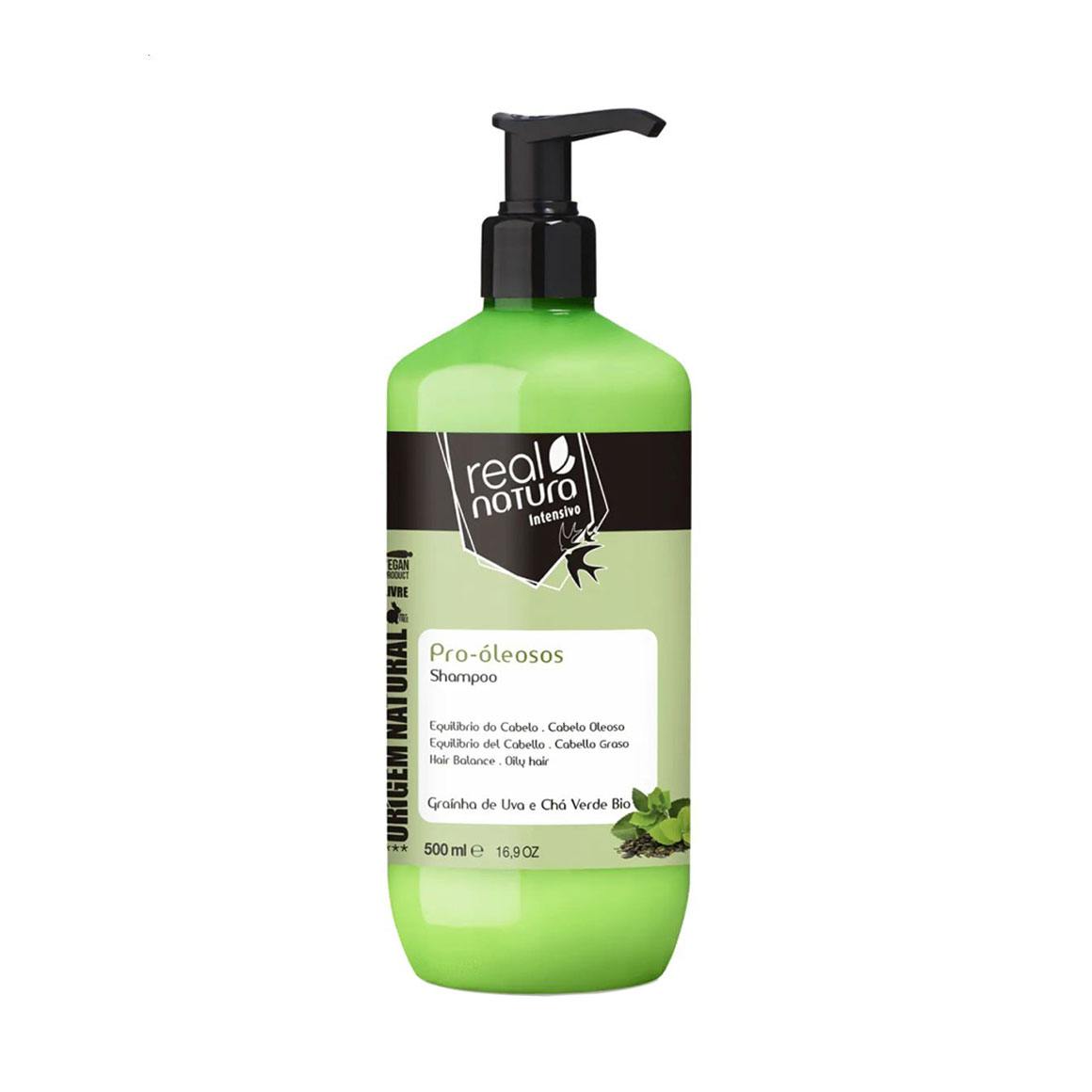 

Шампунь для жирного волосся Real Natura Sem Sal Pro-Оleosos, 500 мл
