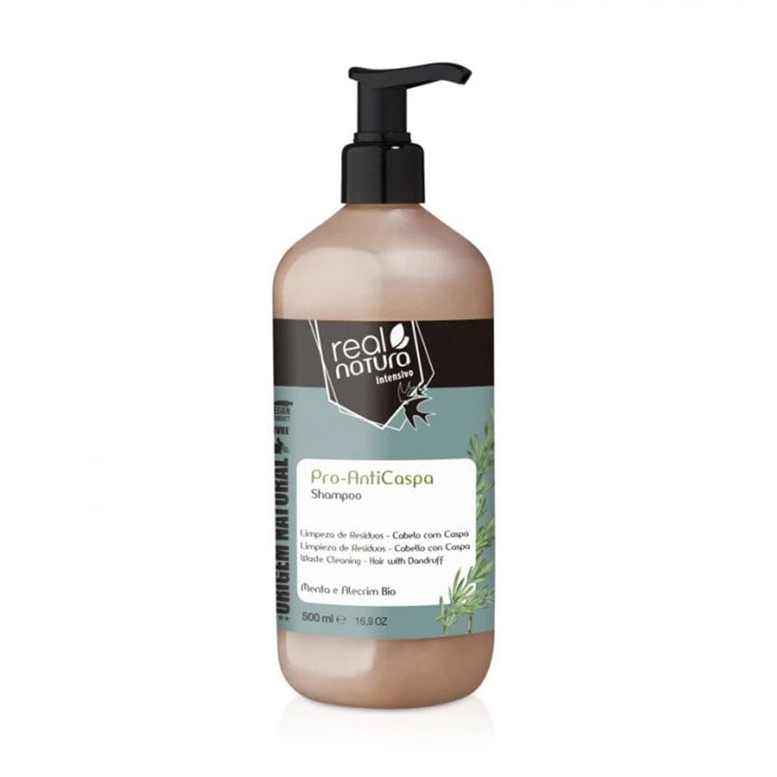 

Шампунь для волосся Real Natura Sem Sal Pro-Аnticaspa проти лупи, 500 мл
