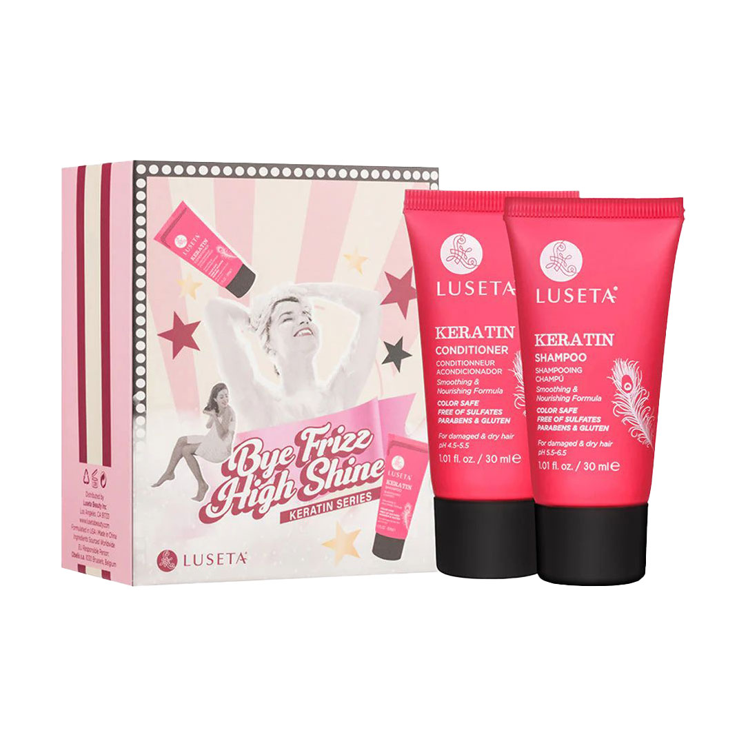

Набір для волосся Luseta Keratin (шампунь, 30 мл + кондиціонер, 30 мл)