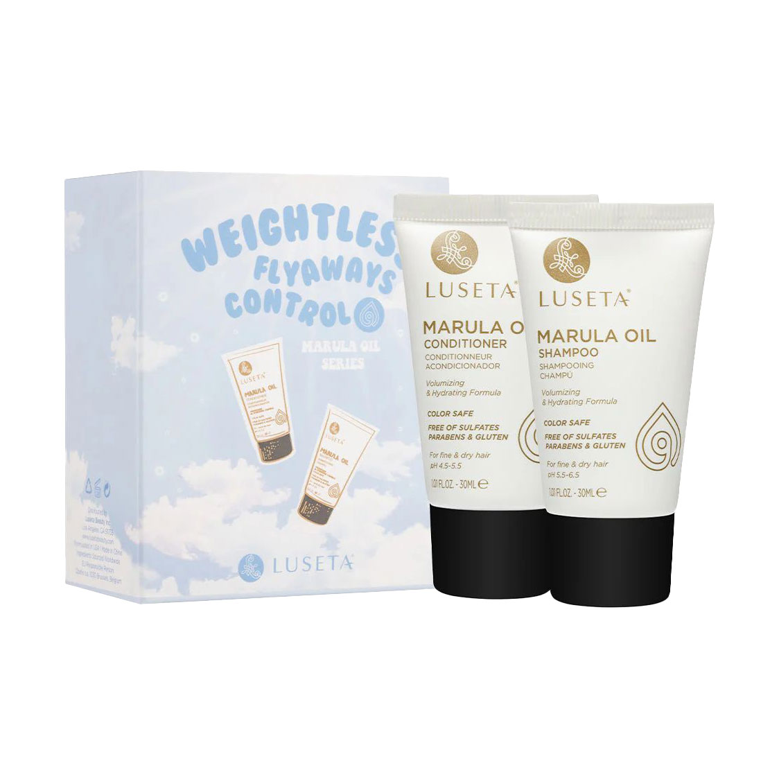 

Набір для волосся Luseta Marula Oil (шампунь, 30 мл + кондиціонер, 30 мл)