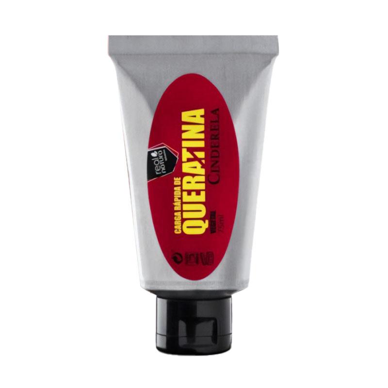 

Термозахисний крем для волосся Real Natura Carga Rapida De Queratina Creme Cinderela, 75 мл