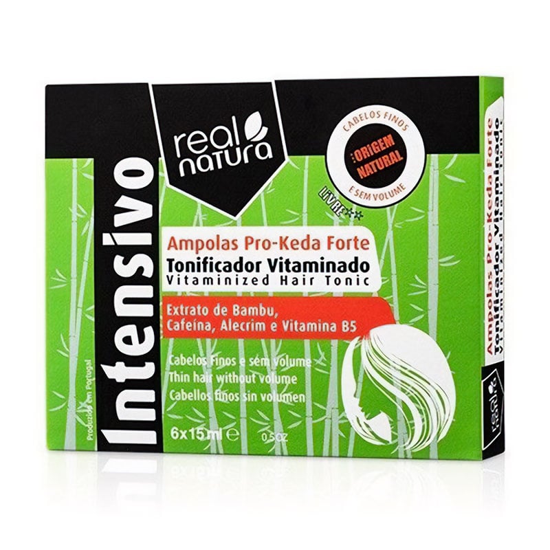 

Ампули проти випадіння волосся Real Natura Pro-Keda Forte, 6*15 мл