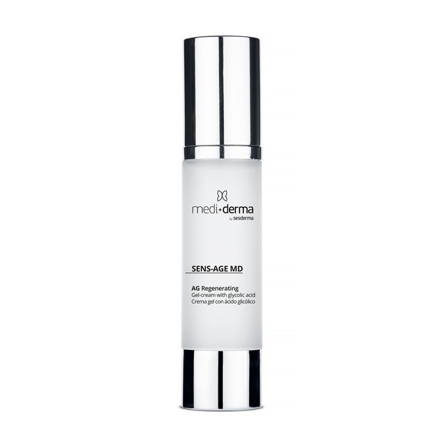 

Омолоджувальний крем-гель для обличчя Mediderma Sens-Age MD AG Regenerating Gel-Cream з гліколевою кислотою, 50 мл