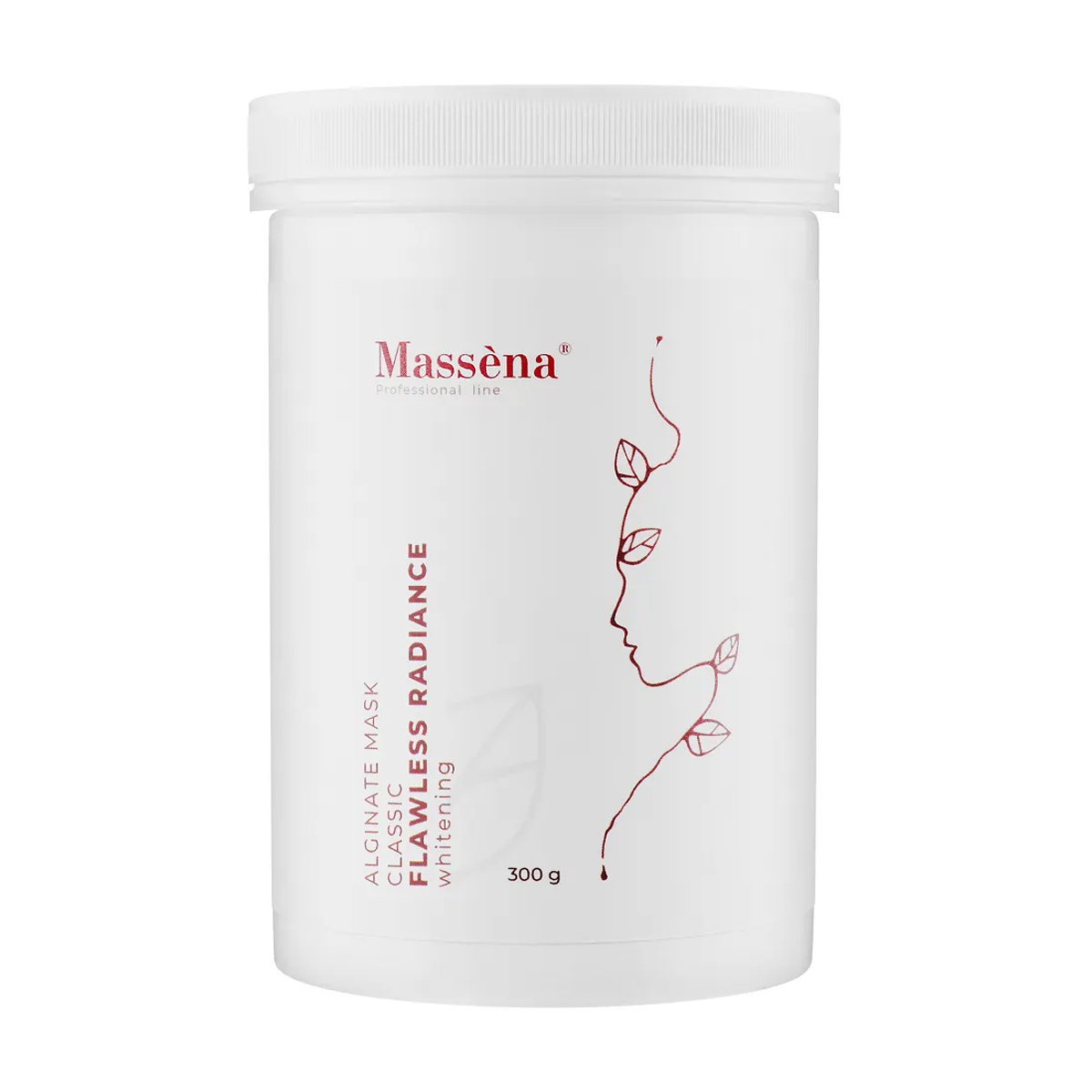 

Відбілювальна альгінатна маска для обличчя Massena Alginate Mask Flawless Radiance, 300 г