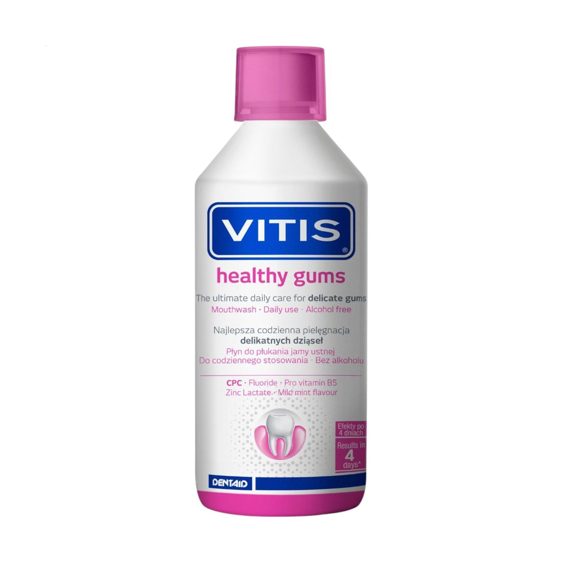 

Ополіскувач для порожнини рота Dentaid Vitis Healthy Gums, 500 мл