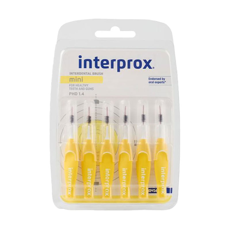 

Міжзубна щітка Dentaid Interprox 4G Mini, 1.4 мм, 6 шт