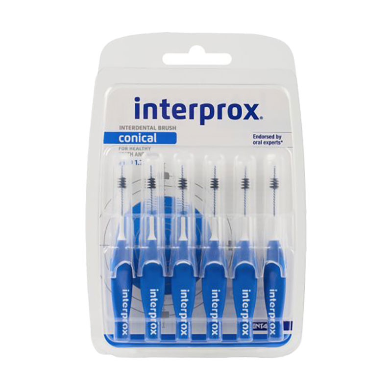 

Міжзубна щітка Dentaid Interprox 4G Conical, 1.7 мм, 6 шт