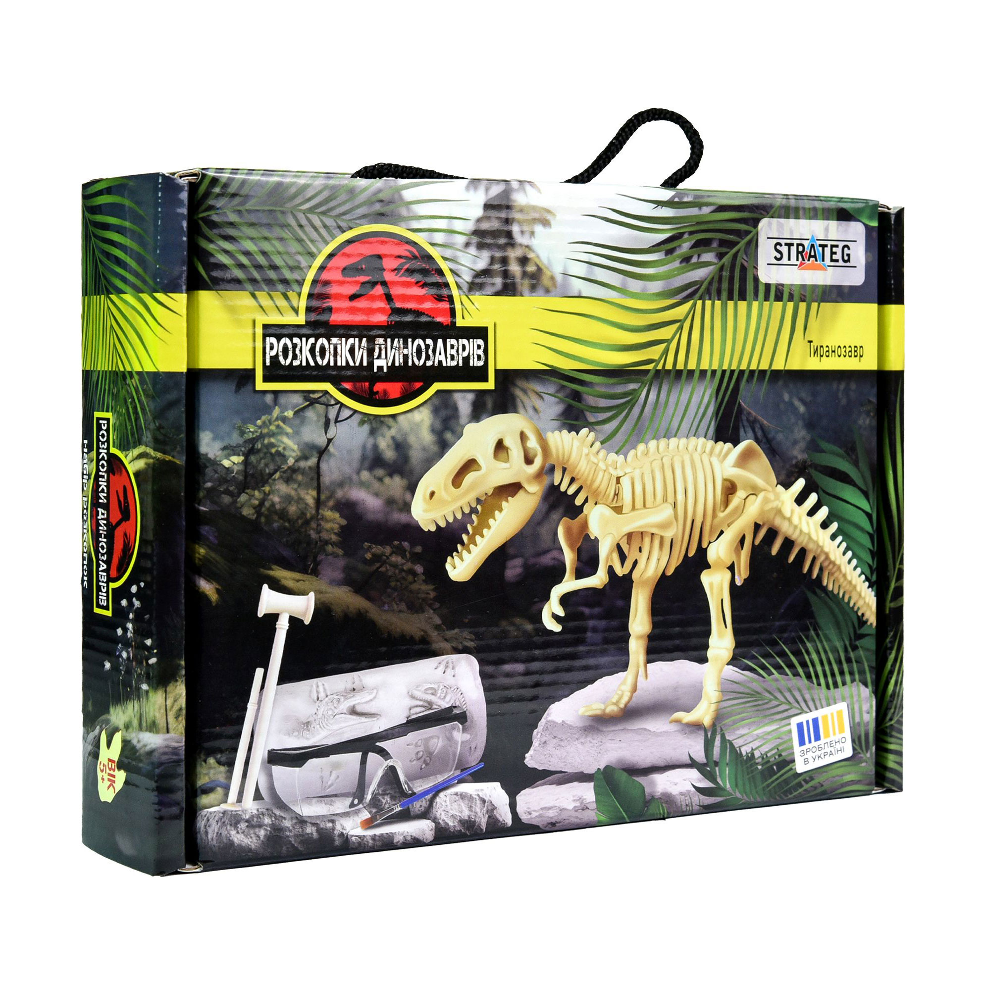 

Набір для творчості Strateg Розкопки динозаврів Тиранозавр, від 5 років (30831)