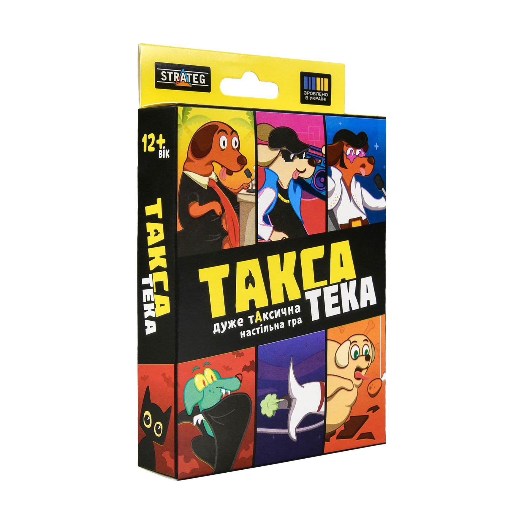 

Настільна гра Strateg Такса Тека від 12 років (30941)