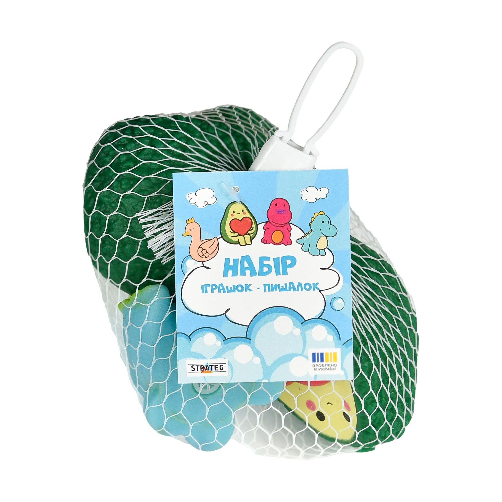 

Набір іграшок-пищалок Strateg Весела компанія, від 3 років (30977)