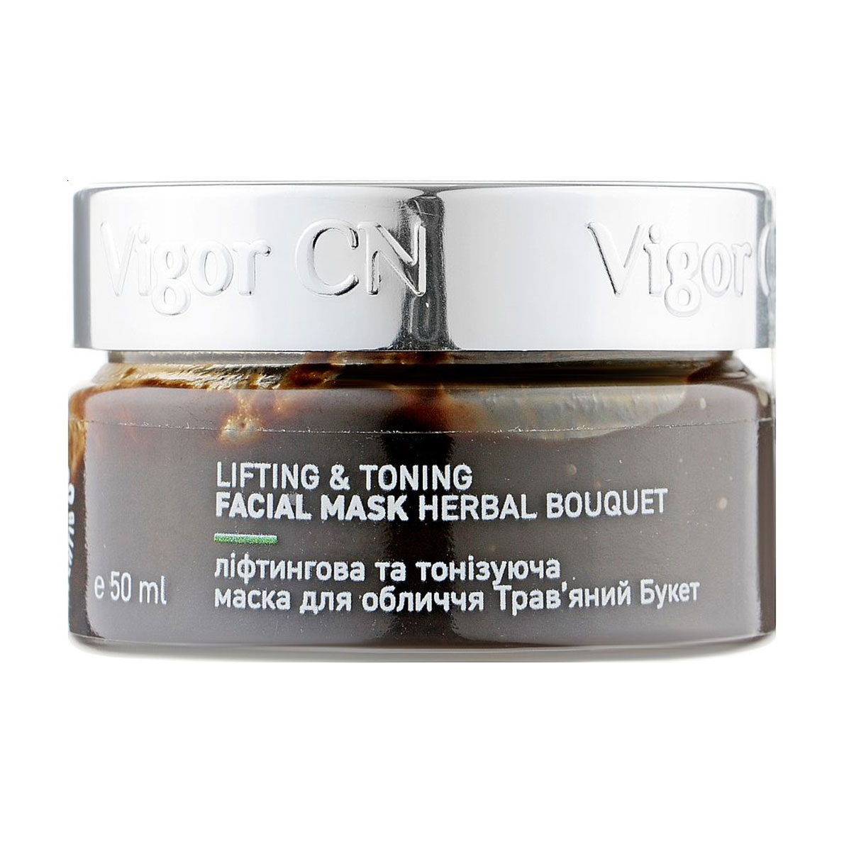 

Ліфтингова та тонізувальна маска для обличчя Vigor Lifting & Toning Facial Mask Трав'яний букет, 50 мл