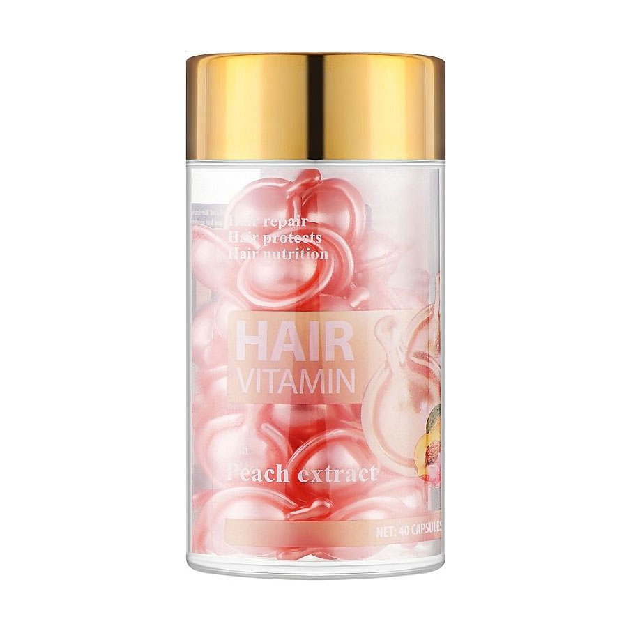 

Вітаміни для волосся LeNika Hair Vitamin з екстрактом персика, 40*1 мл