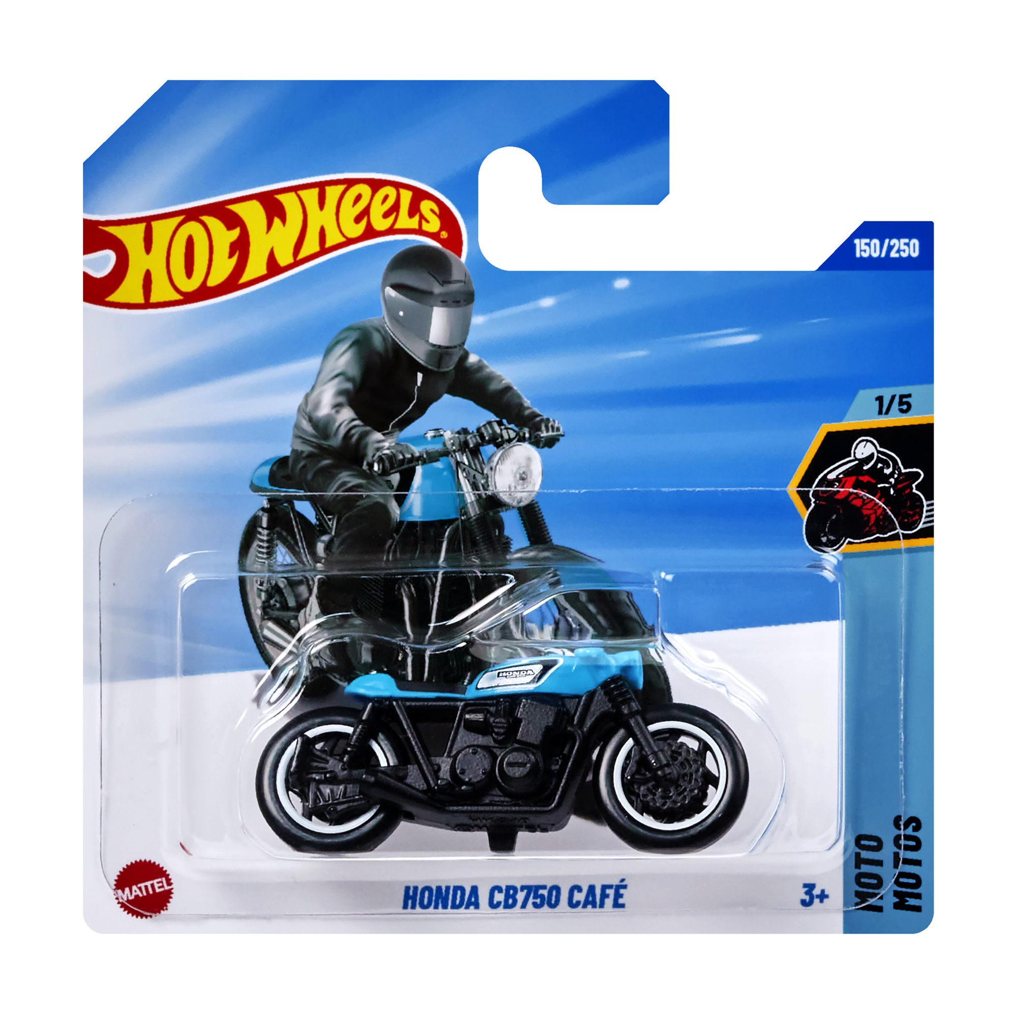

Базовий автомобіль Hot Wheels Honda CB750 Cafe, чорний, від 3 років, 11*3.5*11 см (5785)