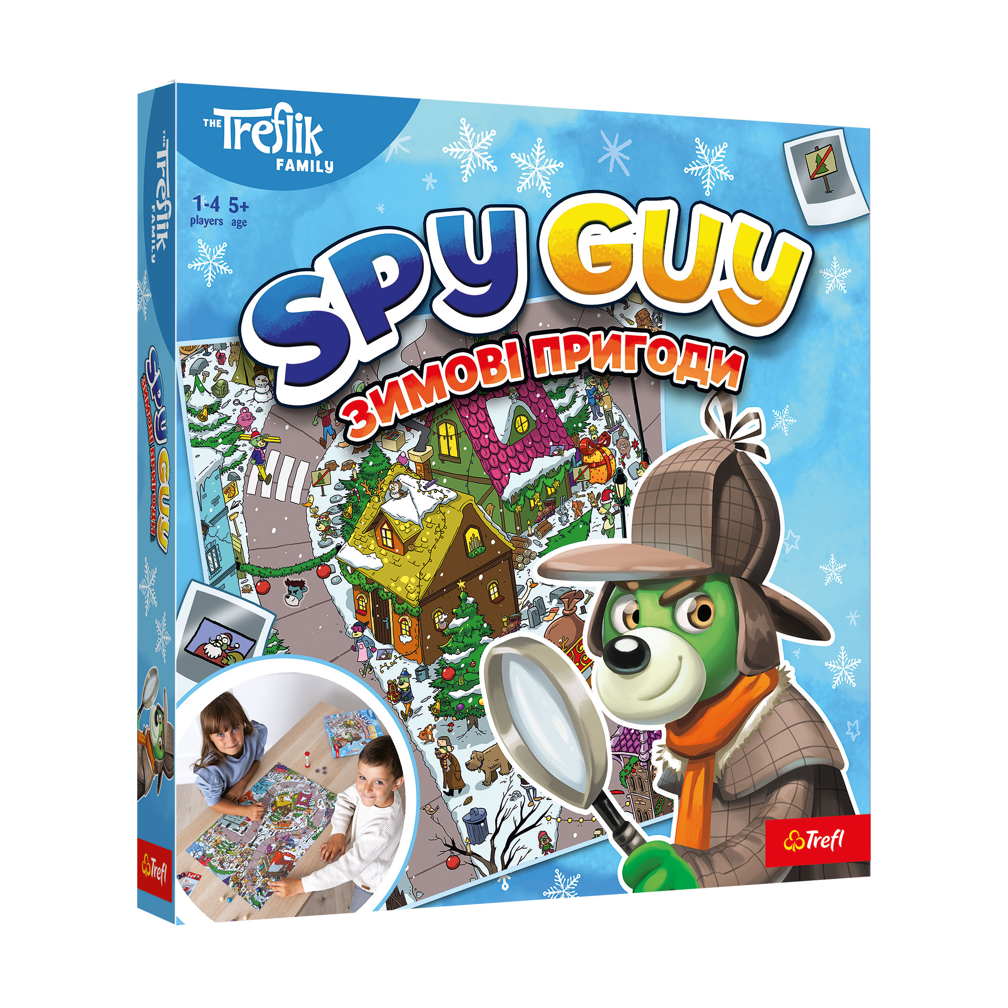 

Настільна гра Trefl The Treflik Family Spy Guy Зимові пригоди, від 5 років (2981)