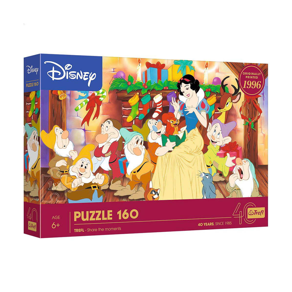 

Пазли Trefl Disney 40th Anniversary Казкове Різдво, від 6 років, 160 елементів (40057)