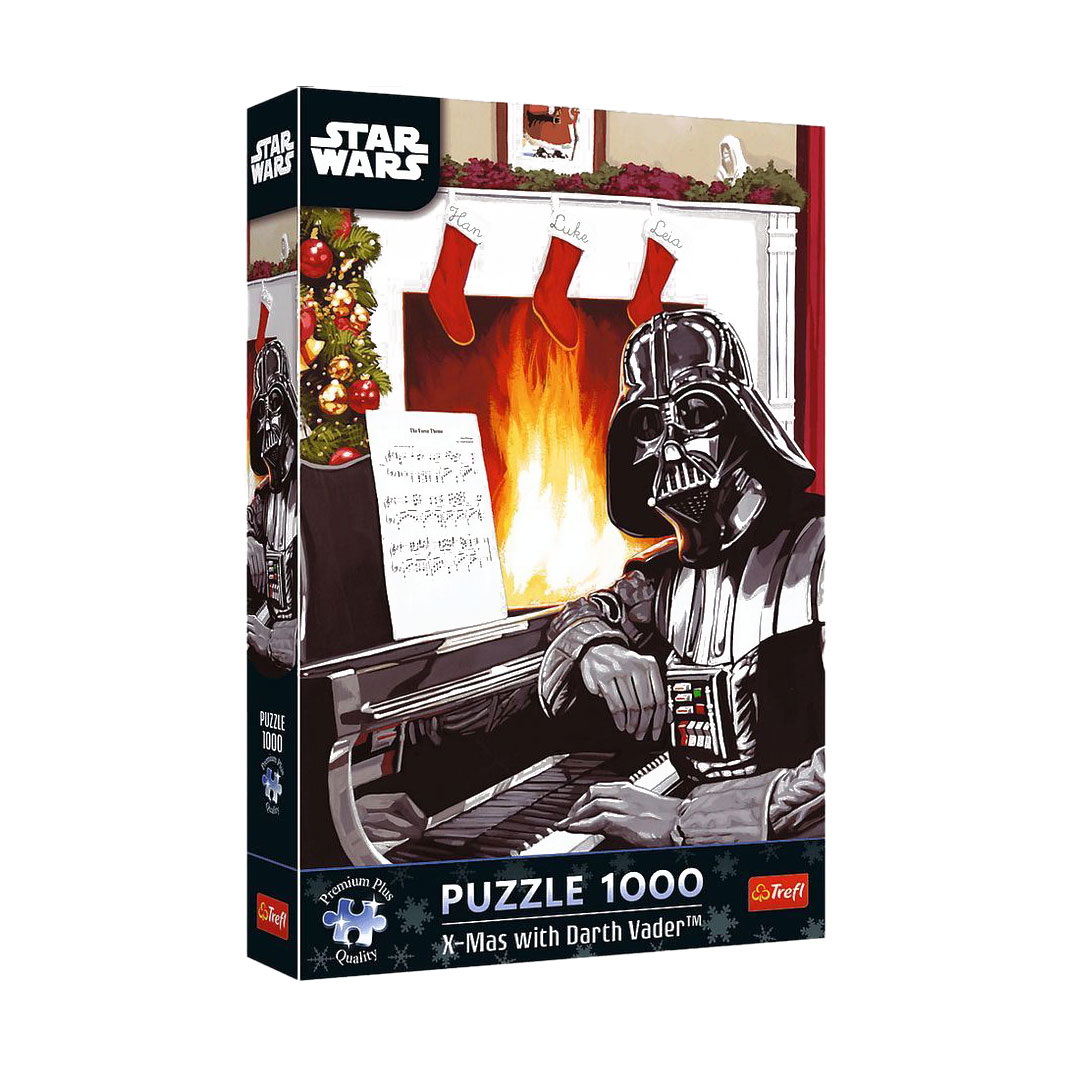 

Пазли Trefl Star Wars Premium Plus Lucasfilm Різдво з Дартом Вейдером, від 12 років, 1000 елементів (12085)