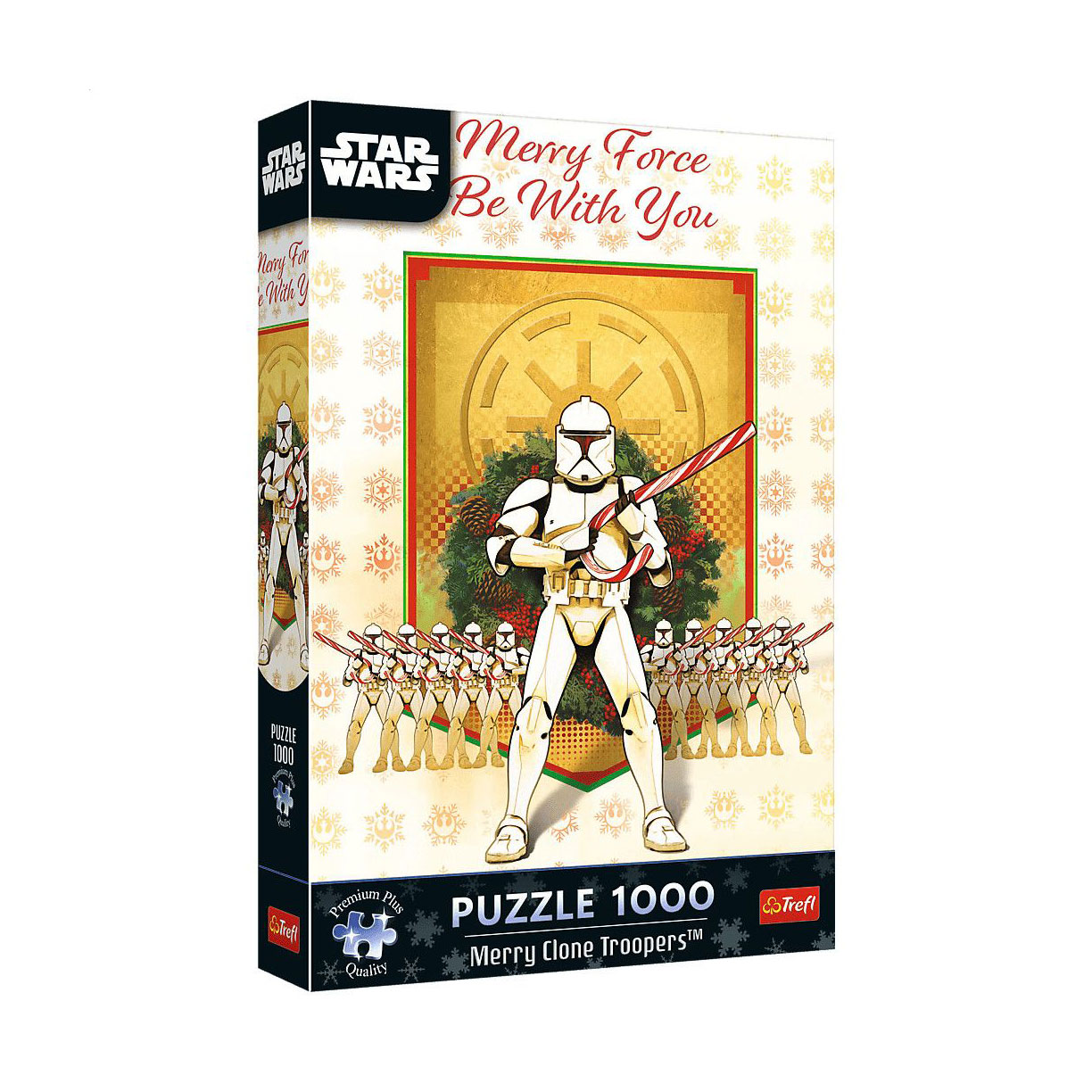 

Пазли Trefl Star Wars Premium Plus Lucasfilm Веселий клон-штурмовик, від 12 років, 1000 елементів (12086)