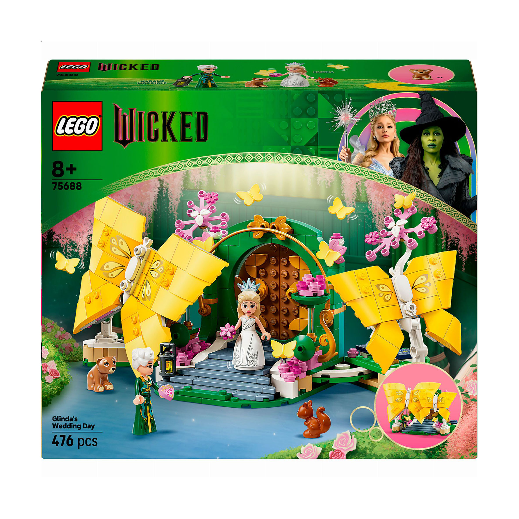 

Конструктор LEGO Wicked День весілля Глінди, від 8 років, 476 деталей (75688)