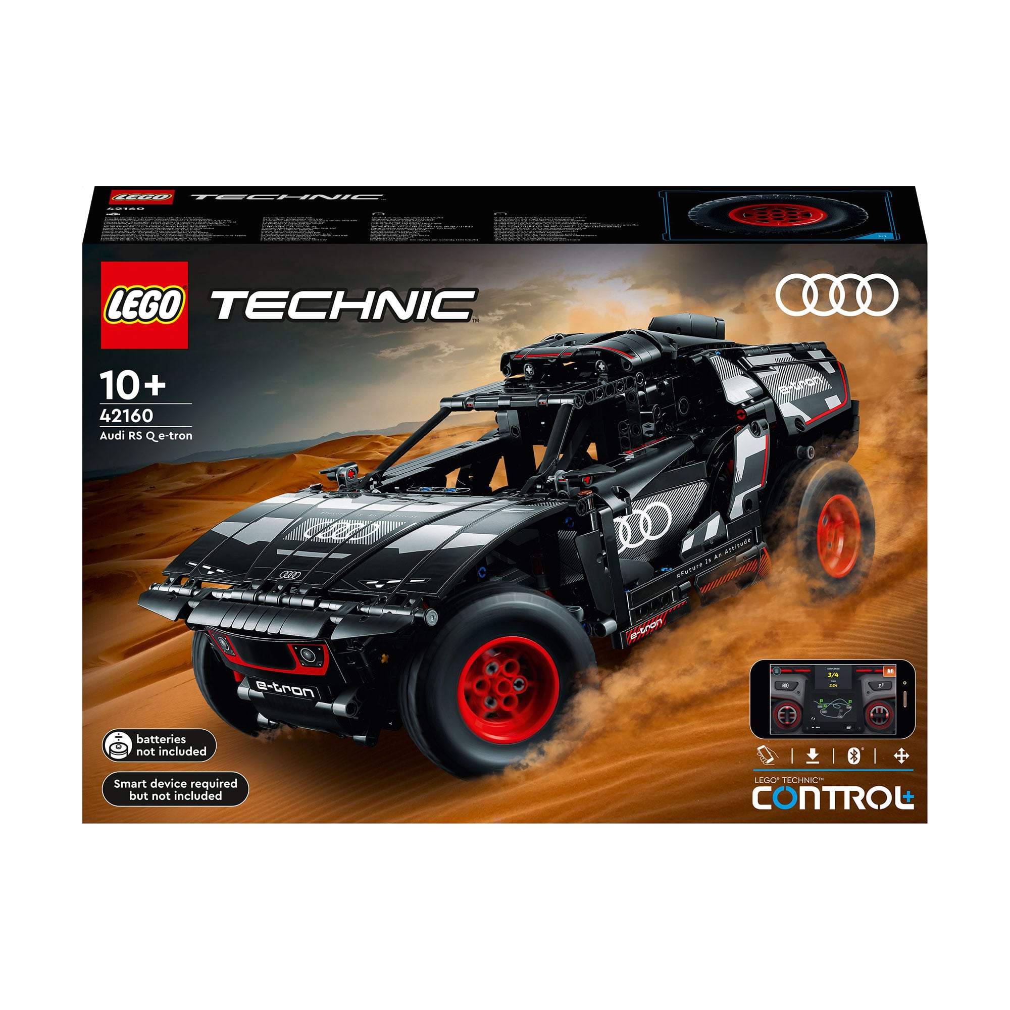 

Конструктор LEGO Technic Audi RS Q e-tron, від 10 років, 914 деталей (42160)