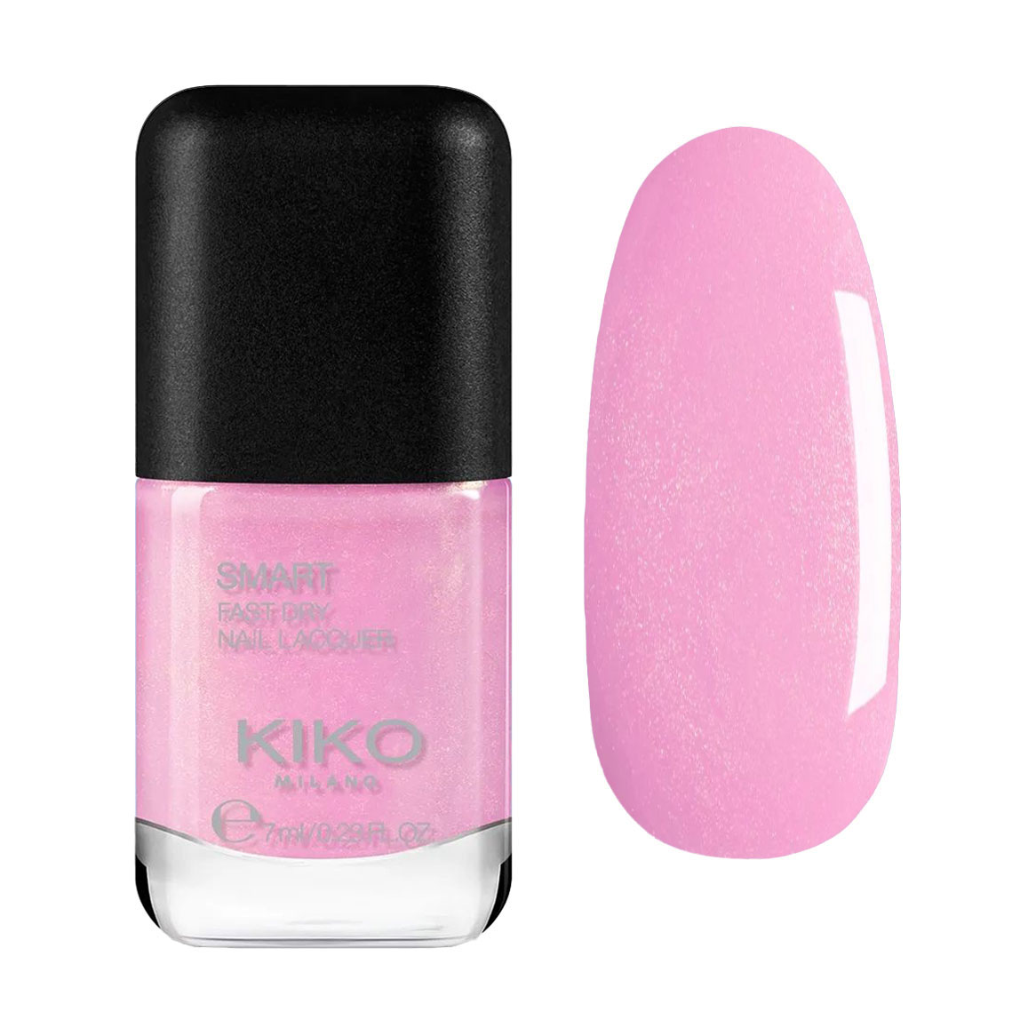 

Лак для нігтів Kiko Milano Smart Fast Dry Nail Lacquer 22 Pearly Comfy Rose, 7 мл