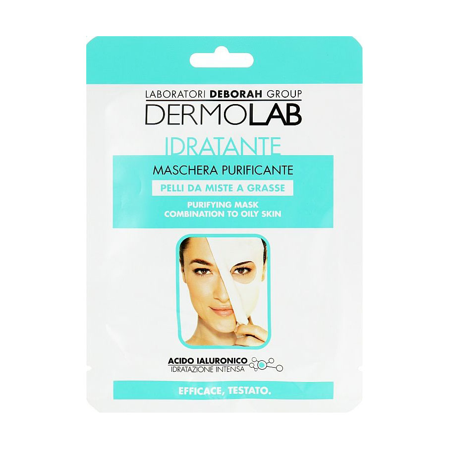 

Очищувальна тканинна маска для обличчя Dermolab Purifying Mask, 25 г