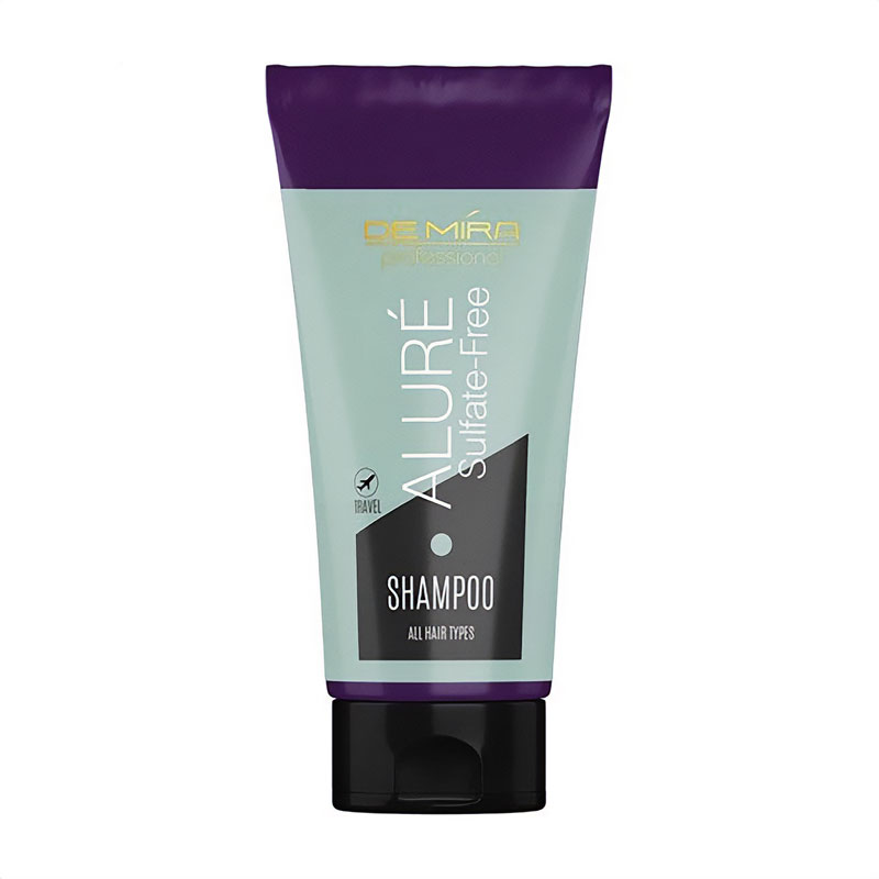 

Безсульфатний шампунь DeMira Professional Alure Sulfate-Free Shampoo для всіх типів волосся, 90 мл