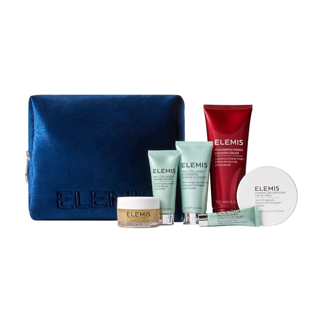 

Набір Elemis Away For The Holidays Travel Skincare Favourites, 7 продуктів