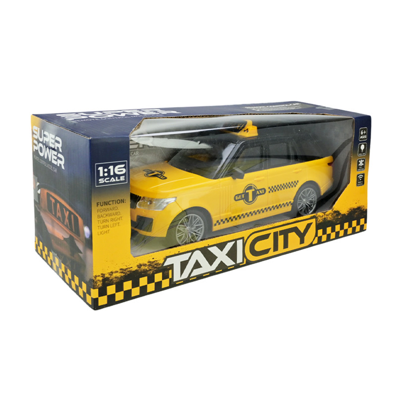 

Дитяча машинка Shantou Jinxing Таксі, на радіокеруванні, 10*26.5*10 см, від 6 років (T9012A)