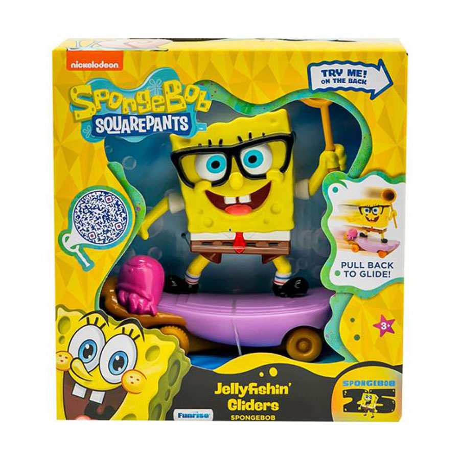

Фігурка Funrise Sponge Bob Square Pants Ковзач-медузолов Губки Боба, від 3 років (FR71163/71158)