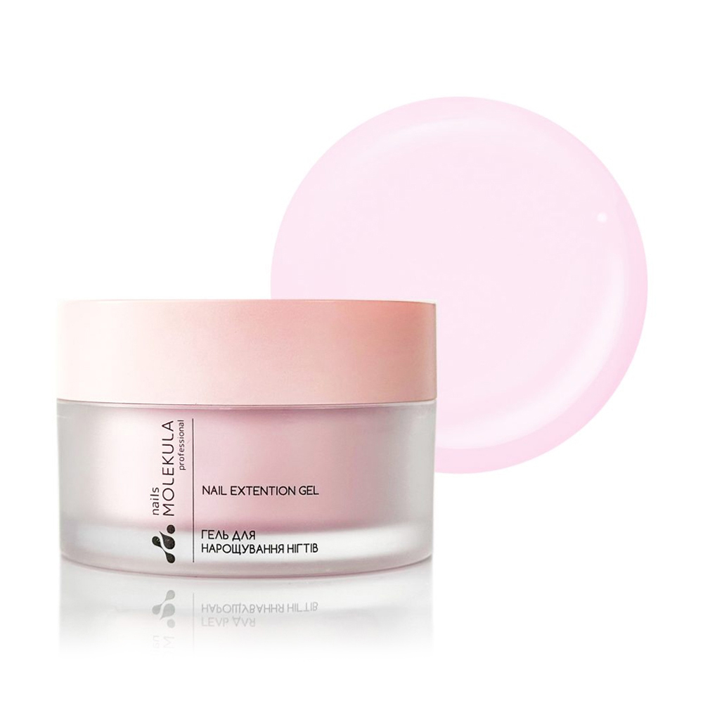 

Моделювальний гель для нігтів Nails Molekula Professional Gel 05 Pink (прозорий), 50 мл