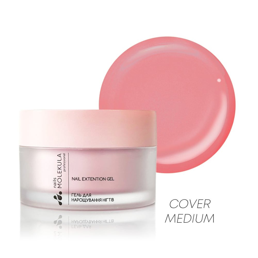 

Моделювальний гель для нігтів Nails Molekula Professional Gel 09 Cover Medium, 50 мл