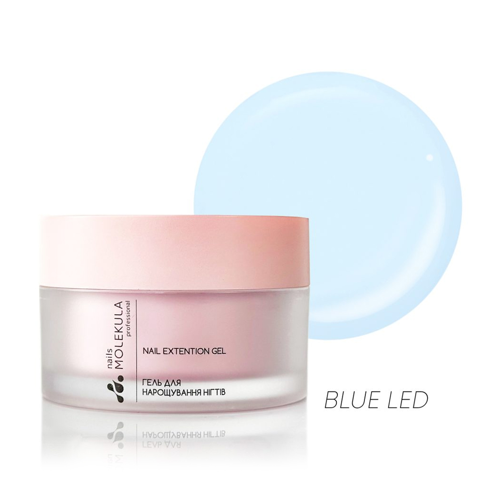 

Моделювальний гель для нігтів Nails Molekula Professional Gel Led 11 Blue, 50 мл