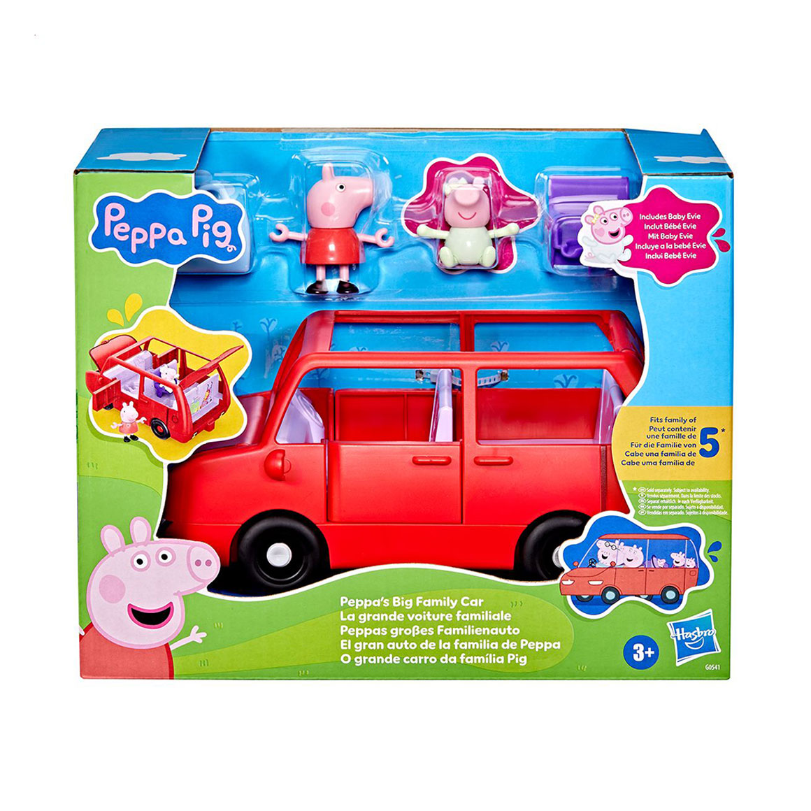 

Ігровий набір Peppa Pig Ігрова група Пеппи, від 3 років, 5 елементів (G0541)