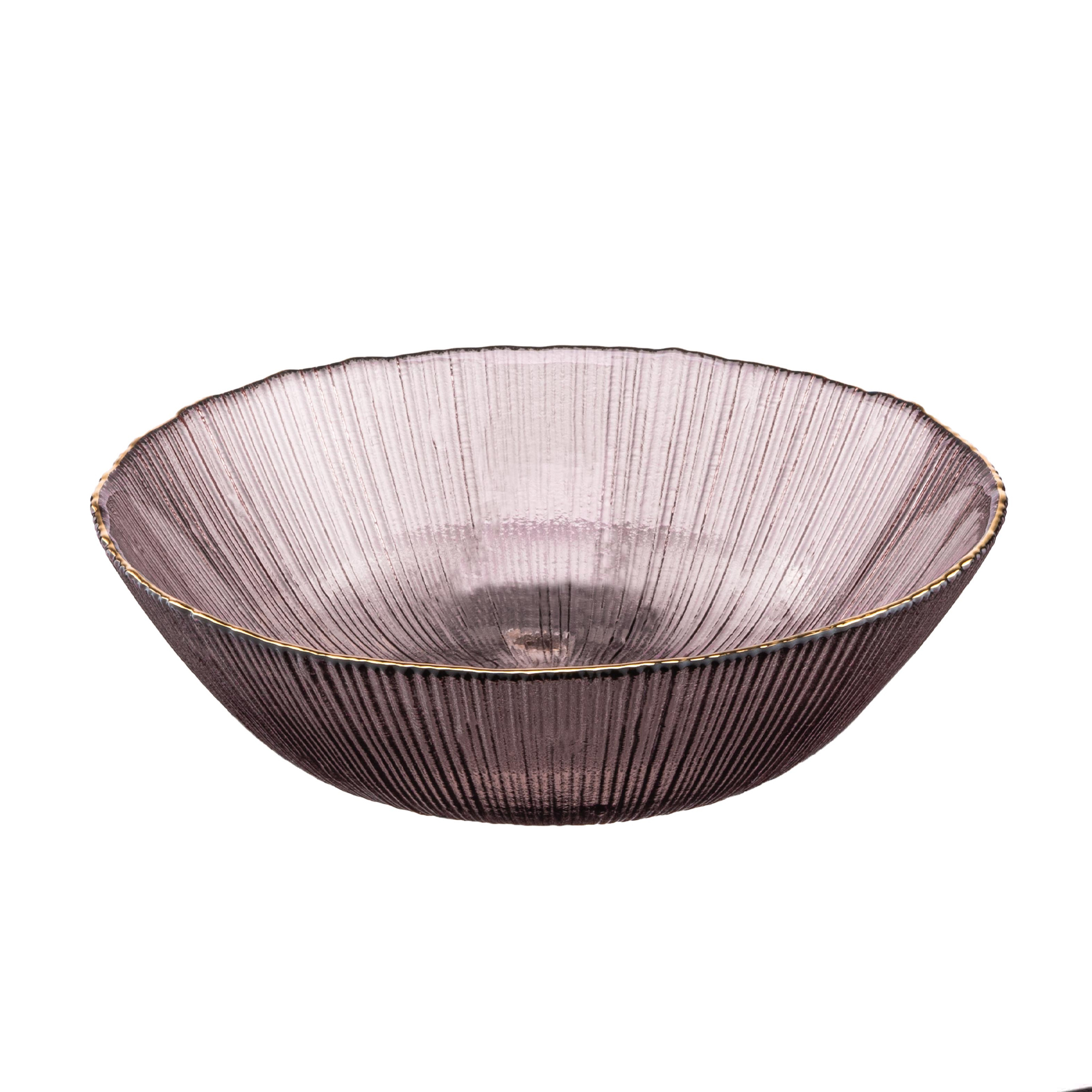 

Салатник Ardesto Mallow скло, рожевий, 16.8 см (AR5014)