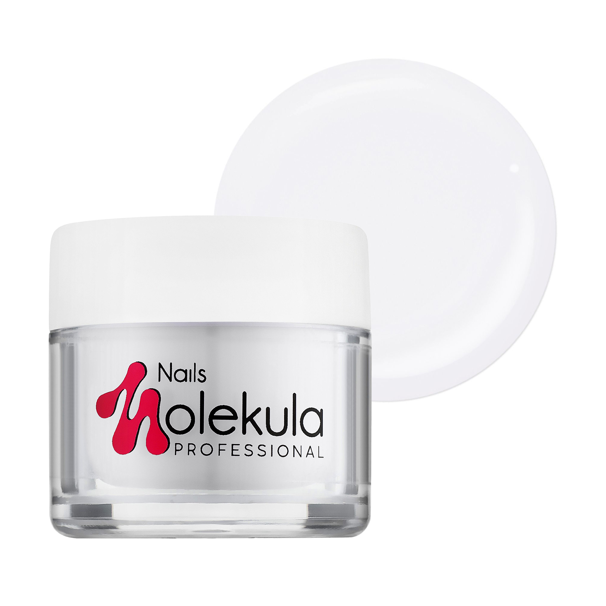 

Моделювальний гель для нігтів Nails Molekula Professional Gel 01 Clear (прозорий), 15 мл